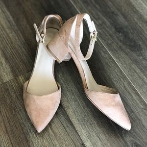 ALDO Point Toe Ankle Strap Pumps